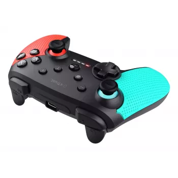 Trust GXT 1246B Muta Melns, Zils, Sarkans Bluetooth Spēļu kontrolieris Nintendo Switch, Nintendo Switch Lite