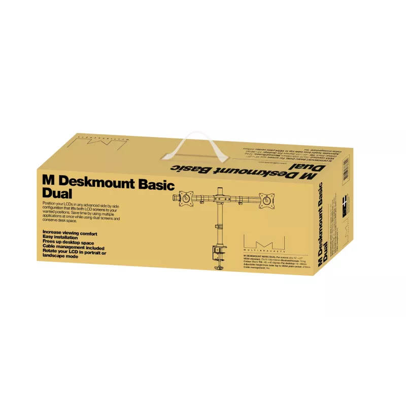 Multibrackets M Deskmount Basic Dual divu monitoru stiprinājums