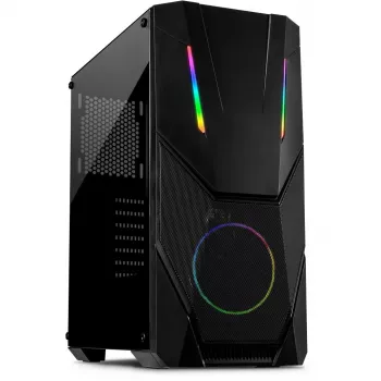 Datora korpuss Inter-Tech IT-3303 HORNET Tower Melns