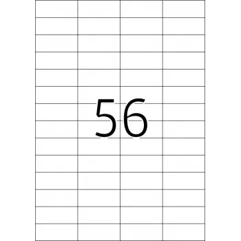 Pašlīmējošās printera etiķetes HERMA Labels Premium A4 52,5x21,2 mm