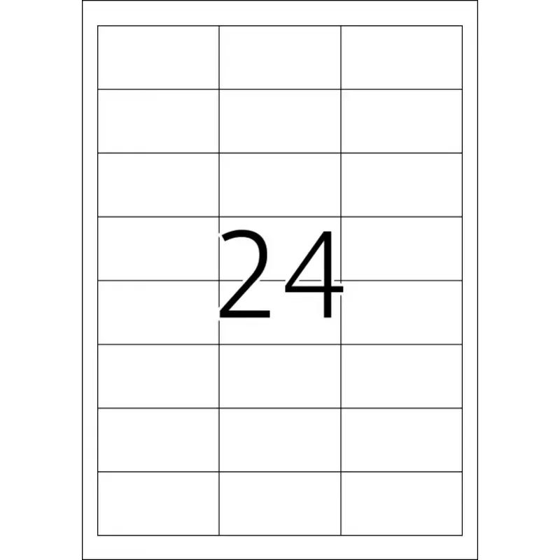Pašlīmējošās printera etiķetes HERMA Labels Premium A4 64,6x33,8 mm