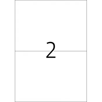 HERMA Premium A4 pašlīmējošās etiķetes 210x148 mm, 200 gab.