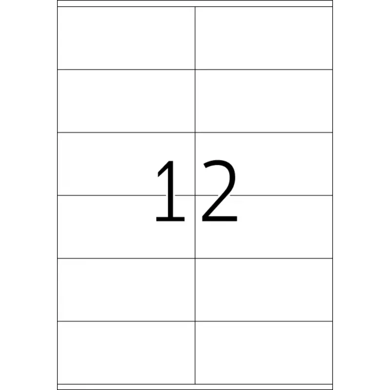 Pašlīmējošās printera uzlīmes HERMA 10908, 105x48 mm, 300 gab.