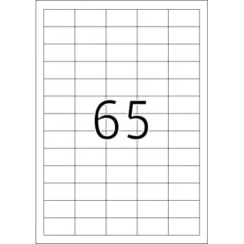 Pašlīmējošas printera etiķetes HERMA Labels Premium A4 38,1x21,2 mm
