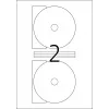 Pašlīmējošā printera etiķete HERMA CD Maxi A4 Ø 116 mm