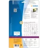 Pašlīmējošā printera etiķete HERMA CD Maxi A4 Ø 116 mm