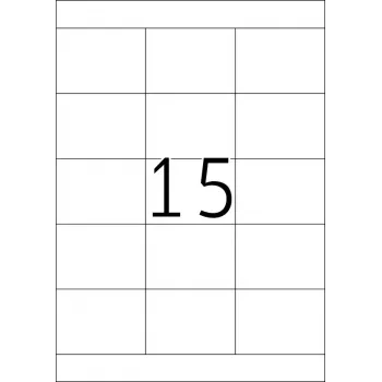 Pašlīmējošās printera uzlīmes HERMA Labels Premium A4 70x50.8 mm