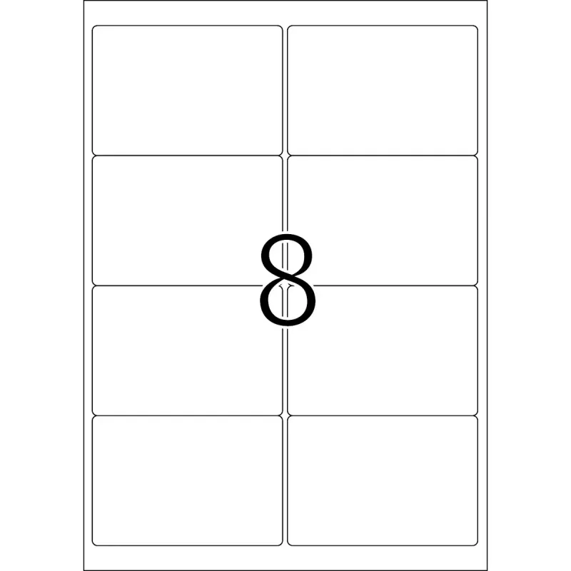Adrešu etiķetes Premium HERMA 5077 A4 99.1x67.7 mm 200 gab.