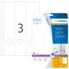 Pašlīmējošās printera uzlīmes HERMA Inkjet failu etiķetes A4 61x297 mm