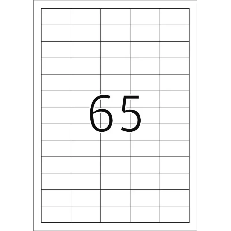 HERMA saldētavas pašlīmējošās etiķetes A4 1625 gab.