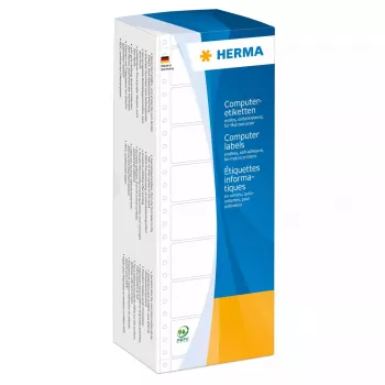 Pašlīmējošās printera etiķetes HERMA Computer Labels Continuous 101,6x35,7 mm
