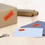 Pašlīmējošas printera uzlīmes HERMA Krāsainās uzlīmes A4 45,7x21,2 mm sarkanas