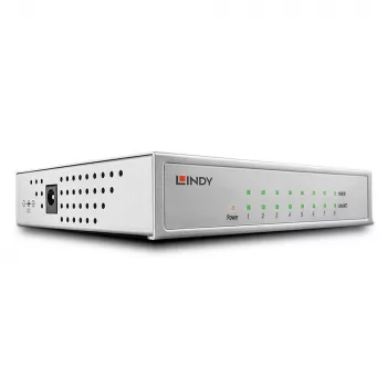 Lindy tīkla slēdzis - Gigabit, galddatora, 8 porti, 10/100/1000