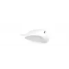 KeySonic KSM-3020M-W ūdensnecaurlaidīga silikona pele, baltā krāsā, USB Type-A, ambidekstra