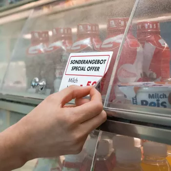 Pašlīmējošā etiķete HERMA 4577 Noņemama Balta