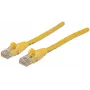 Intellinet tīkla vads, Cat6, 5m, Dzeltens, CCA, U/UTP, PVC, RJ45, zeltīti kontakti, Snagless, Booted, mūža garantija
