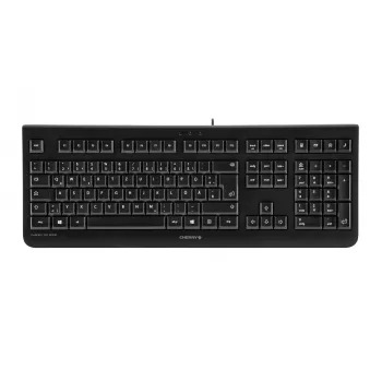 CHERRY DC 2000 tastatūra ar peli, biroja komplekts, USB, QWERTY, Nordic, melns