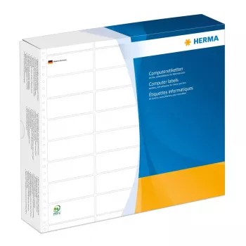 Pašlīmējošās printera etiķetes HERMA 8242 81.28x35.7 mm 16000 gab.