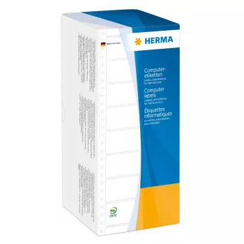 Pašlīmējošās printera etiķetes HERMA 101,6x48,4 mm 6000 gab.
