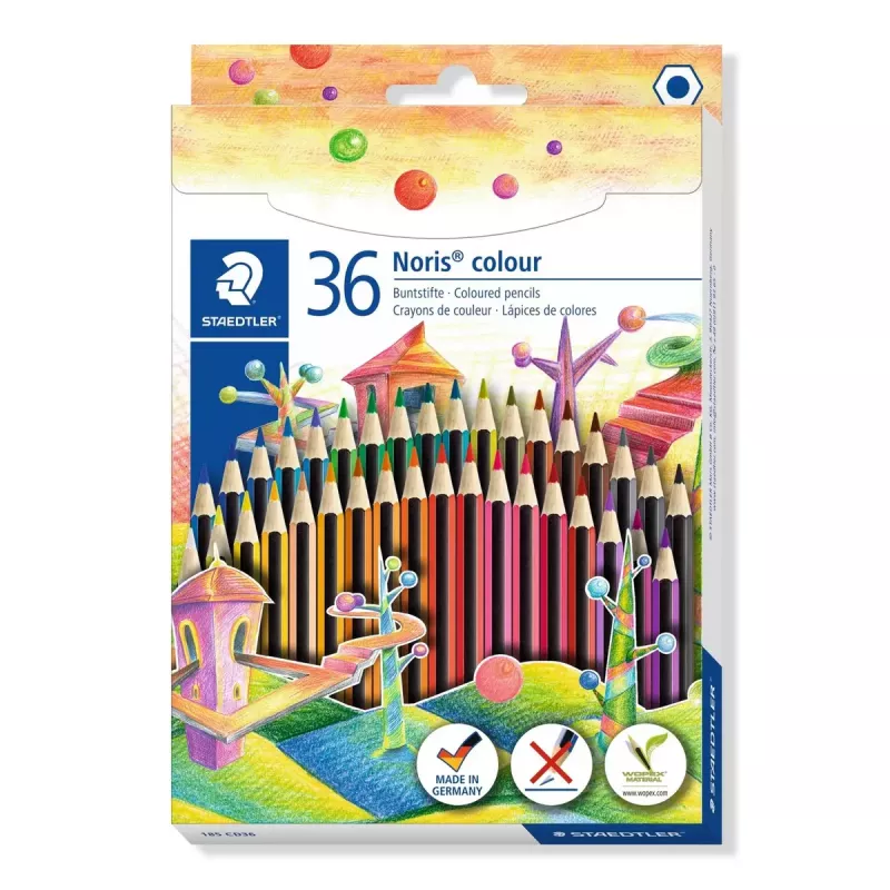 Krāsainie zīmuļi Staedtler Noris colour 185