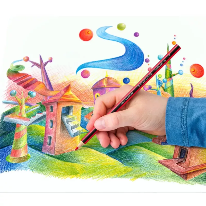 Krāsu zīmulis komplekts Staedtler 185 C18 Daudzkrāsains 18 gab.