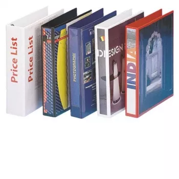 Esselte Panorama Binder FSC® A4+ 4DR/50 mm, A4, Plastmasa, Balts, 5 cm, 7.7 cm