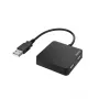 Hama 00200121 USB 2.0 centrmezgls 4 portiem 480 Mbit/s Melns