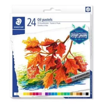 Eļļas pasteļi Staedtler 2420 Daudzkrāsaini 24 gab.