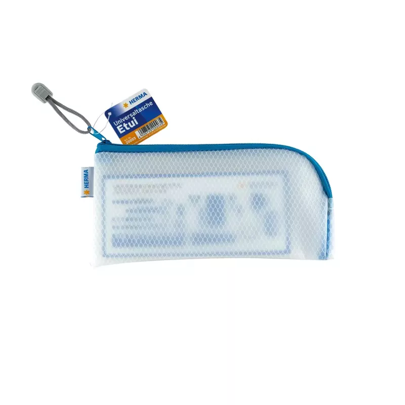 Penālis HERMA 20003 Hard EVA Zils Caurspīdīgs 110x230 mm