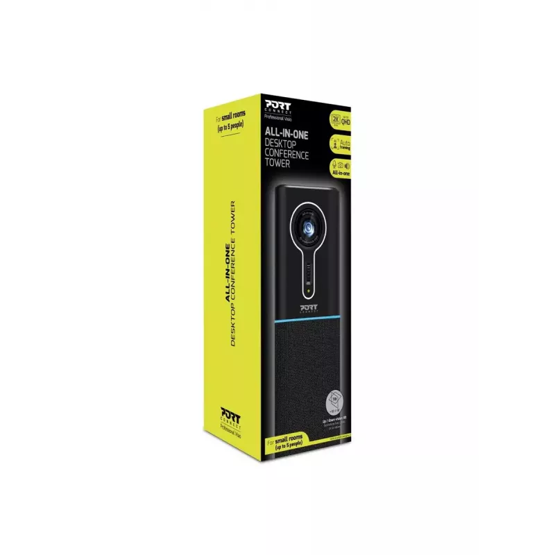 Video konferences kamera Port Designs 902004 3.68 MP 2560 x 1440 60 fps