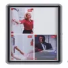 Nobo Premium Plus āra magnētiskais slēdzamais paziņojumu dēlis 4xA4