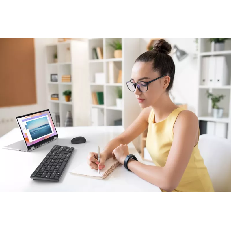 DELL Pro Keyboard KB500 - pilnizmēra bezvadu tastatūra, Pan-Nordic QWERTY, melna