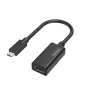 Hama 00200315 video kabeļa adapteris USB Type-C uz HDMI melns