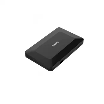 Hama 00200122 USB 2.0 centrmezgls 4 porti 480 Mbit/s Melns