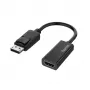 Hama 00200335 video kabeļa adapteris DisplayPort–HDMI melns