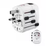 Hama World Travel Pro universāls ceļojumu adapteris balts