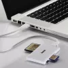 Hama USB 3.0 Multi-Caršu Lasītājs, SD/microSD/CF/MS, balts