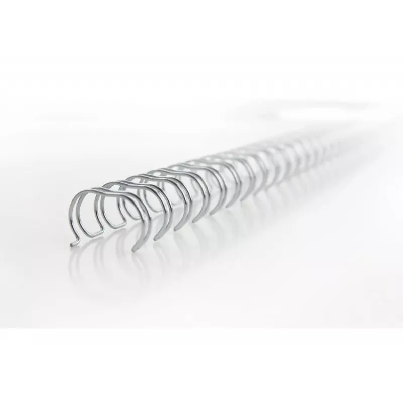 GBC Wire spines 3:1 NO6 9.5mm A4, Melni, Metāla, 3 loksnes, 9.5 mm, 320 mm