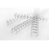 GBC Wire spines 3:1 NO6 9.5mm A4, Melni, Metāla, 3 loksnes, 9.5 mm, 320 mm