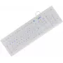 KeySonic KSK-8031INEL-Wh (DE) industriālā tastatūra USB QWERTZ balta