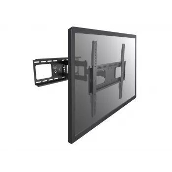 Equip 32-55 collu izvelkamais TV sienas stiprinājums, 200x200 mm, 400x400 mm, -20 - 10°, -90 - 90°, tērauds, melns
