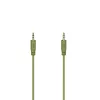 Hama Flexi-Slim audio kabelis 0,75 m 3,5mm Zaļš Vīrietis-Vīrietis