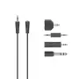 Audio kabelis Hama 00205122 2.5m 3.5mm vīriešu-vīriešu melns