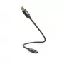 Hama 00201604 USB kabelis USB 2.0 0.2 m USB-C Melns