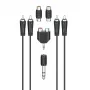 Audio kabelis Hama 00205175 2,5 m 2xRCA vīriešu melns