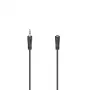 Hama 00205119 audio kabelis 1.5 m 3.5mm Melns