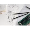 Faber-Castell 115207 Grafīta zīmuļu komplekts, melns, 5 gab.