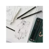 Faber-Castell 115207 Grafīta zīmuļu komplekts, melns, 5 gab.