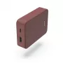 Hama Colour 10 Power Bank, 10000 mAh, 2 izvadi: USB-C, USB-A, sarkans