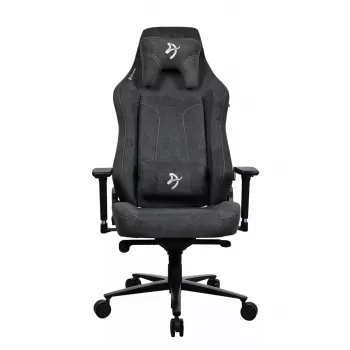 Spēļu krēsls Arozzi Vernazza XL Softfabric tumši pelēks, ergonomisks dizains